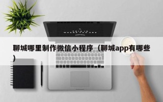 昆明聊城哪里制作微信小程序（聊城app有哪些）